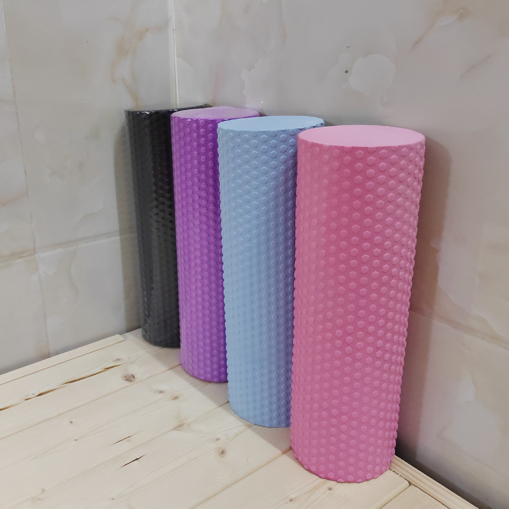 Pilates Yoga Exercises - Yoga Roller Round EVA Foam Cylinder