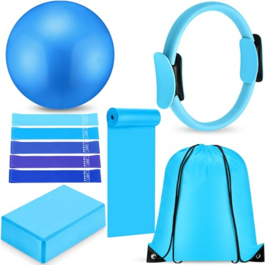 Pilates Yoga Block - 10 Pcs Pilates Ring Blocks Set