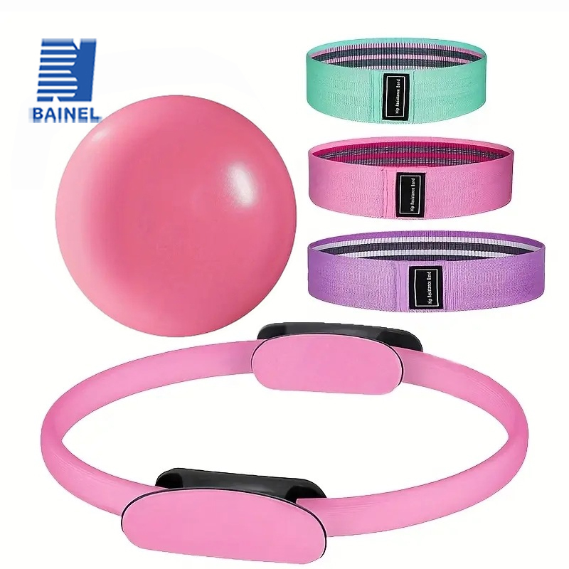 Pilates Yoga Ball - 5 Piece Pilates Equipment Set -
