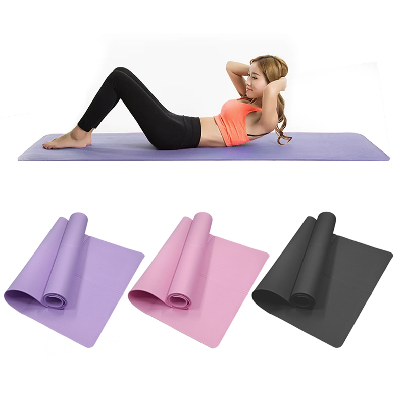 Pilates Yoga Matte - 4MM Thick EVA Yoga Mats Anti-slip