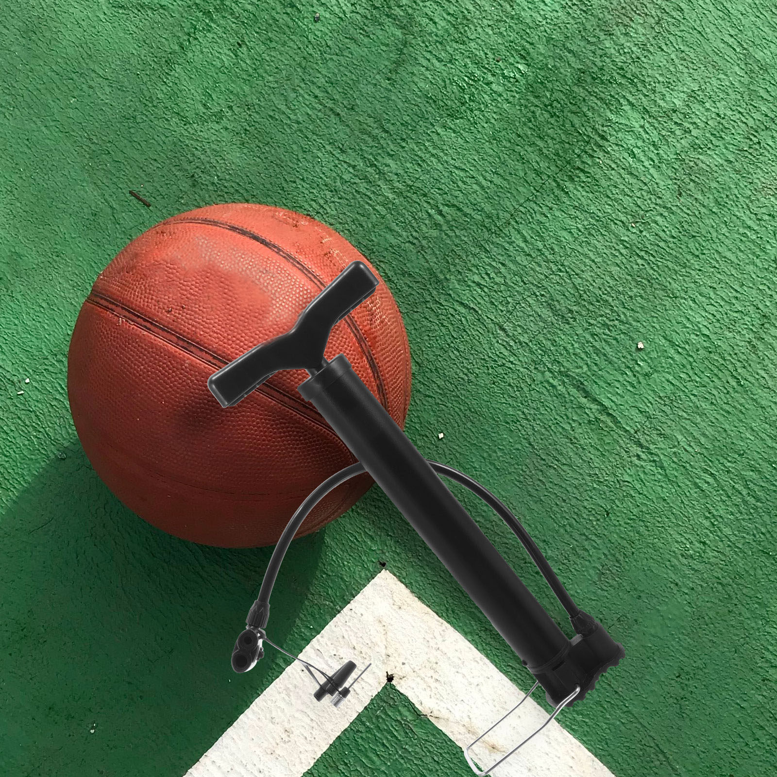 Heavy Duty Steel Ball Pump Por – Pilates Yoga Ball recenzja i cena
