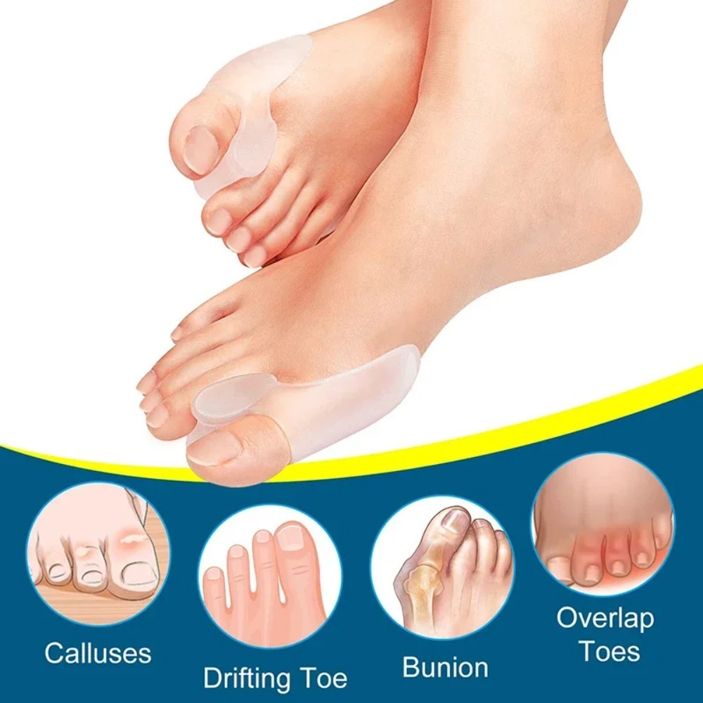 2PCS Silicone Gel Thumb Correc – Toe Separator Silicon recenzja i cena