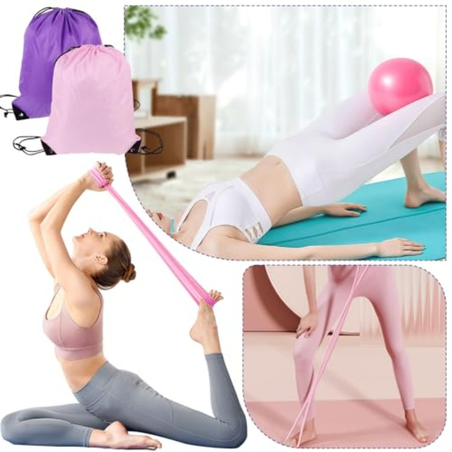 21 Pcs Pilates Ring Circle Set – Pilates Yoga Ball recenzja i cena