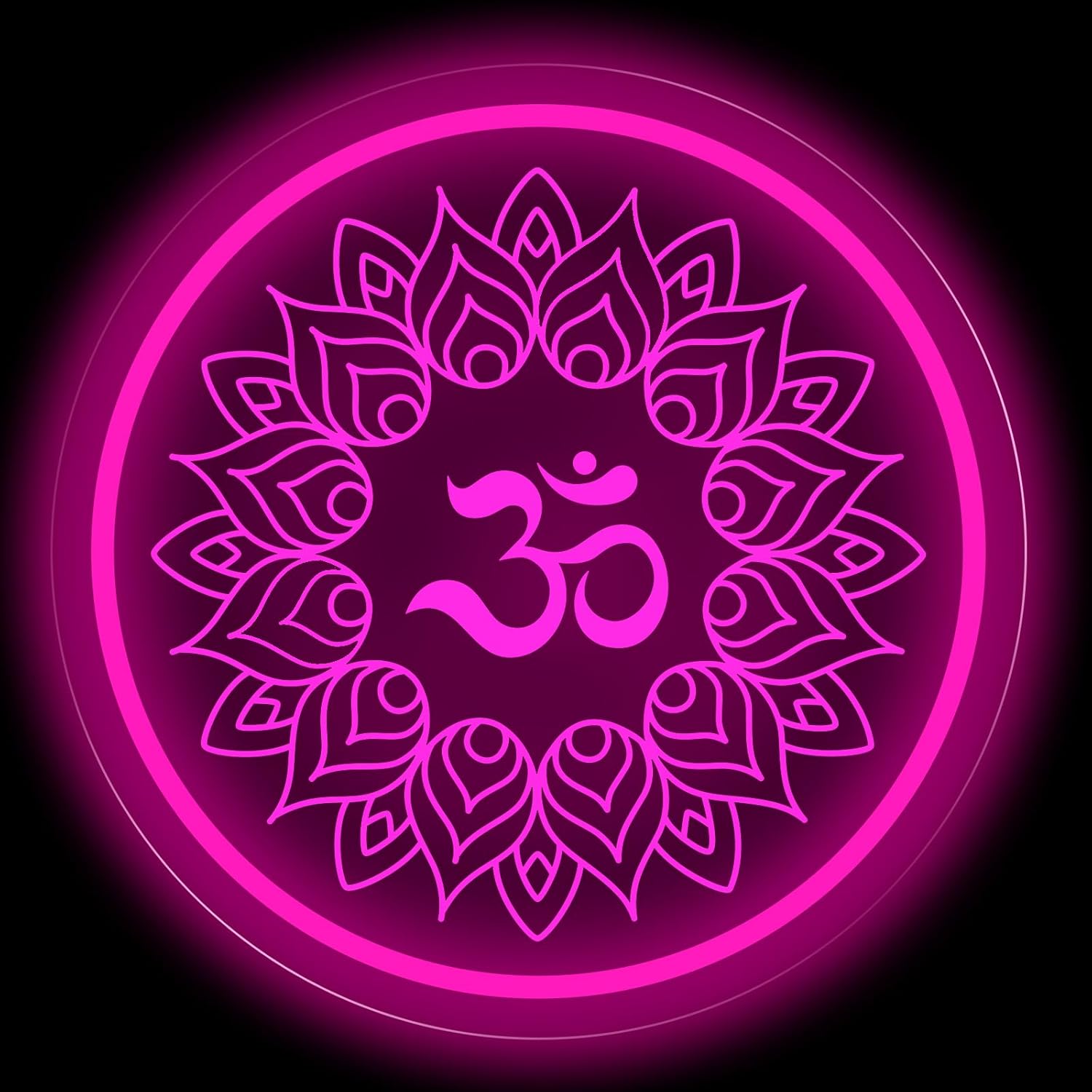 Om Mandala Neon Sign USB Power – Pilates And Yoga Studio recenzja i cena