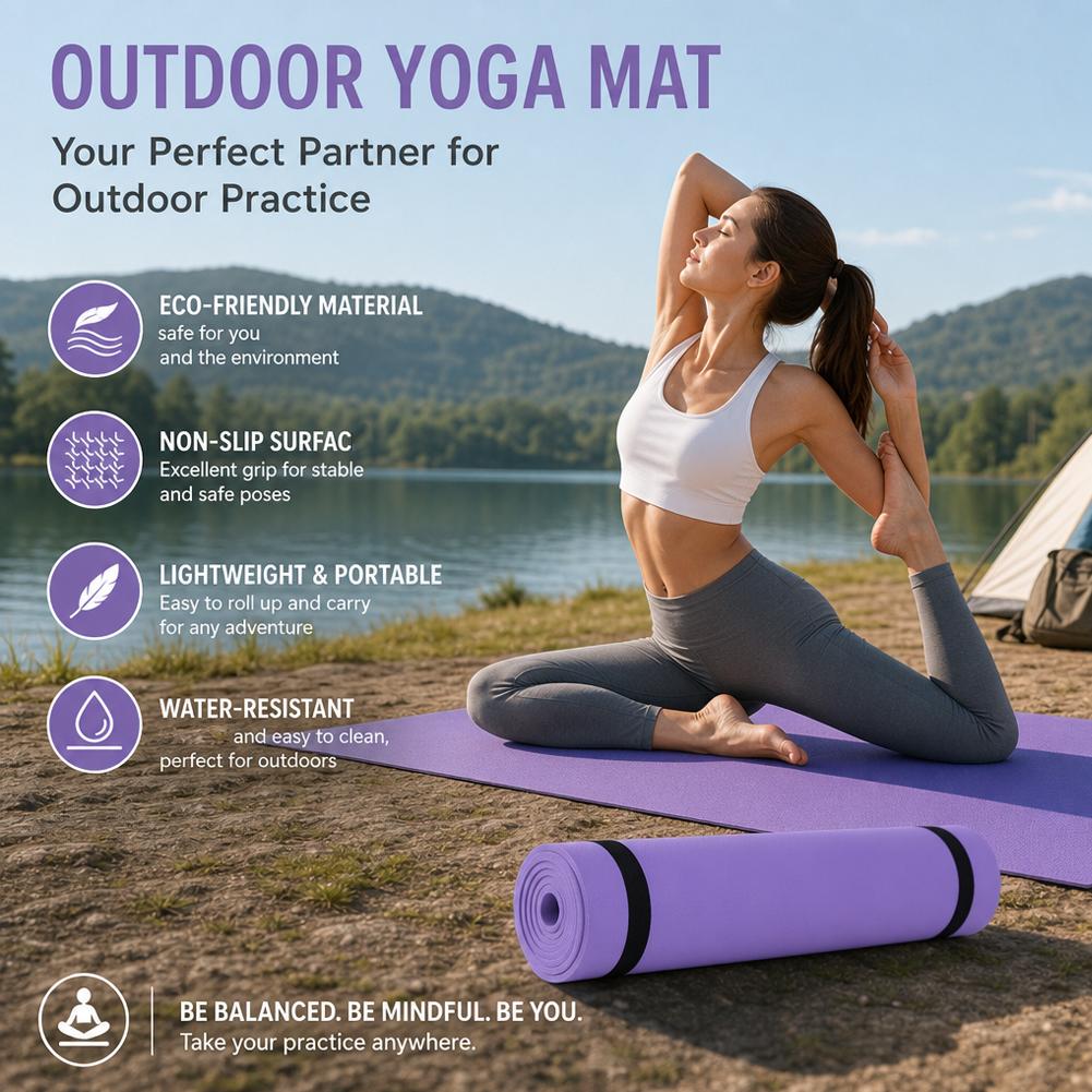 EVA Yoga Mat Anti-skid Sports  – Pilates Yoga Matte recenzja i cena