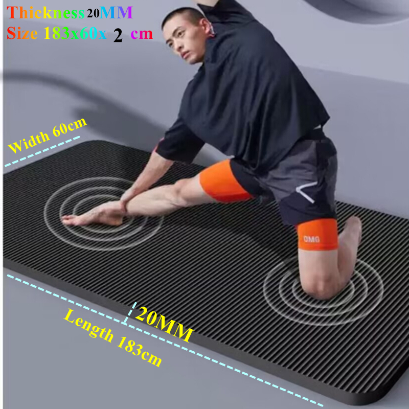 20MM Yoga Mat Anti-skid 183×60 – Pilates Yoga Matte recenzja i cena