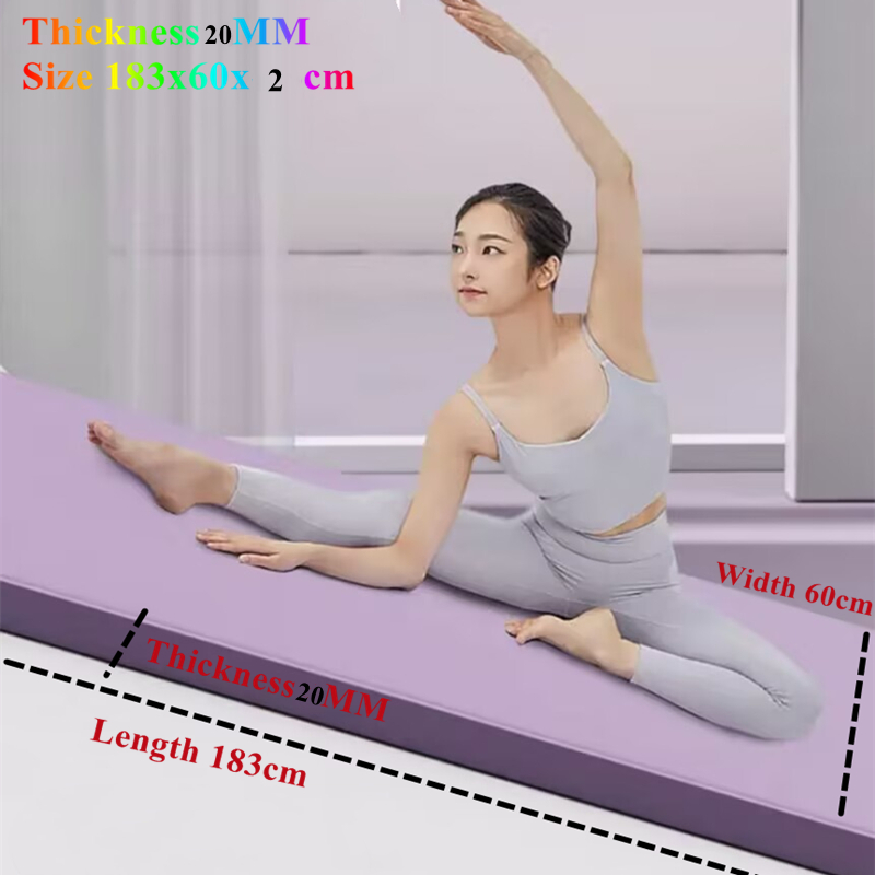 20MM Yoga Mat Anti-skid 183×60 – Pilates Yoga Matte recenzja i cena
