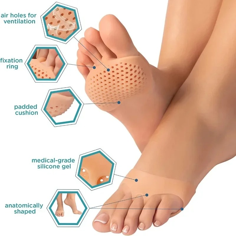 2pcs Silicone Metatarsal Pads  – Toe Separator Silicon recenzja i cena