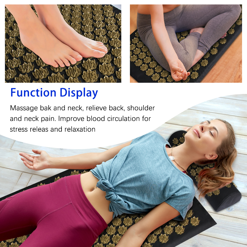 Shiatsu Acupressure Mat Spike  – Pilates Yoga Body recenzja i cena