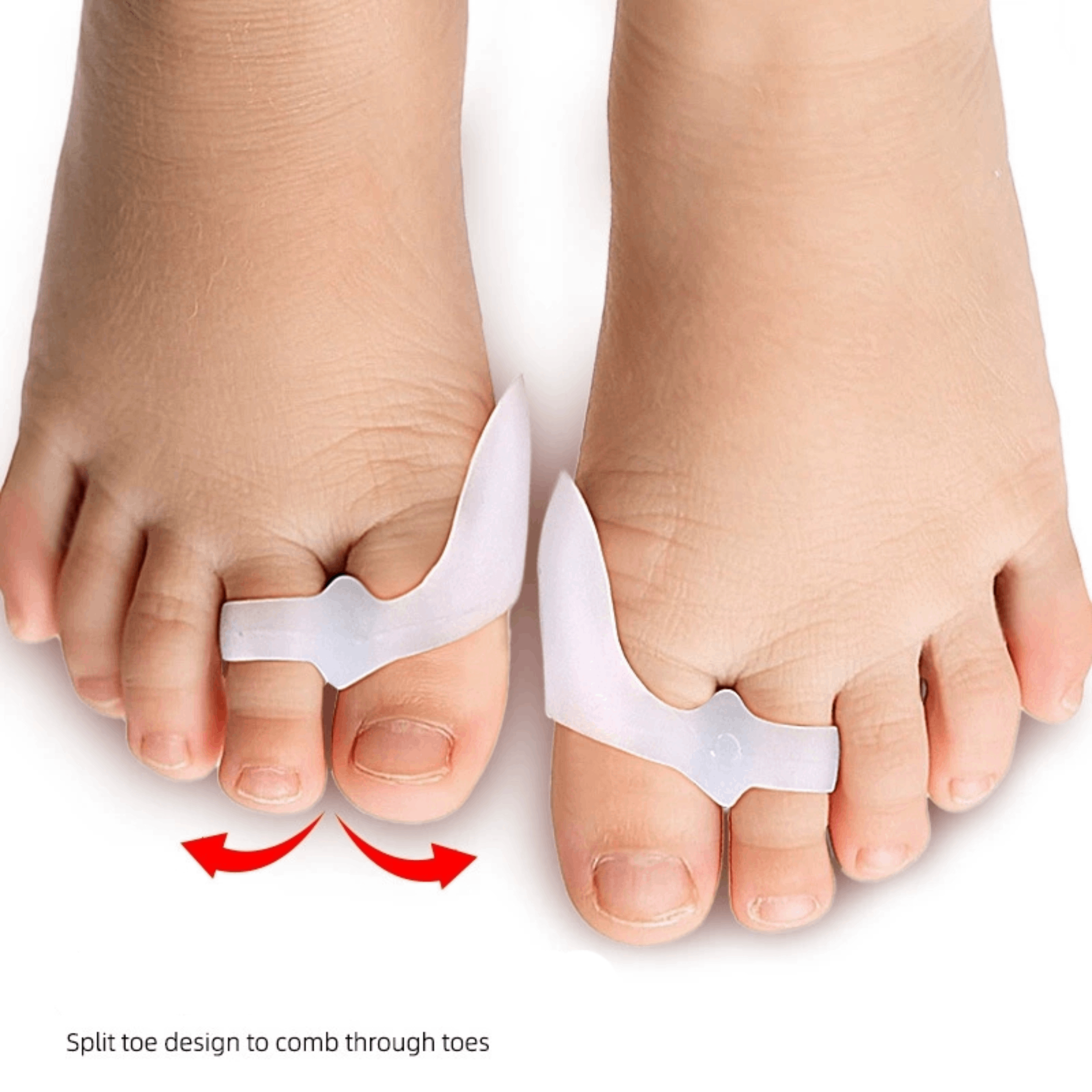 1/2/3Pairs Children's Gel Toe  – Toe Separator Silicon recenzja i cena