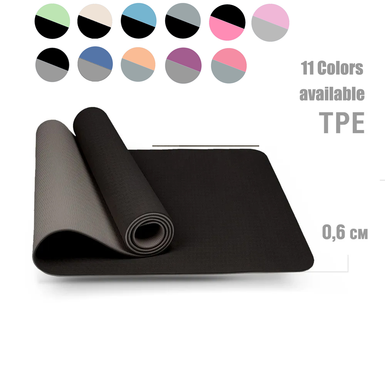 Yoga Mat,Double-Sided Non Slip – Pilates Yoga Matte recenzja i cena