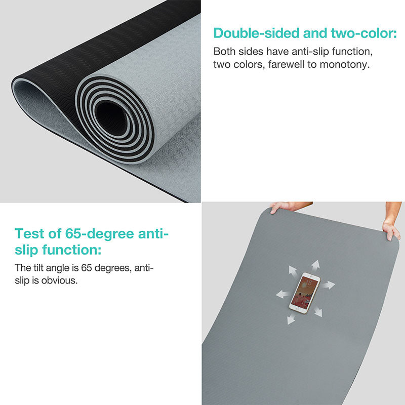 Yoga Mat,Double-Sided Non Slip – Pilates Yoga Matte recenzja i cena