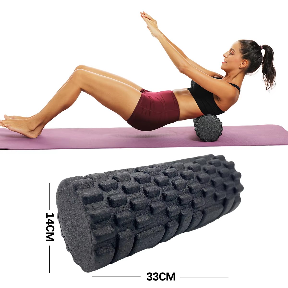 30/33cm Fitness Foam Roller Yo – Pilates Yoga Exercises recenzja i cena