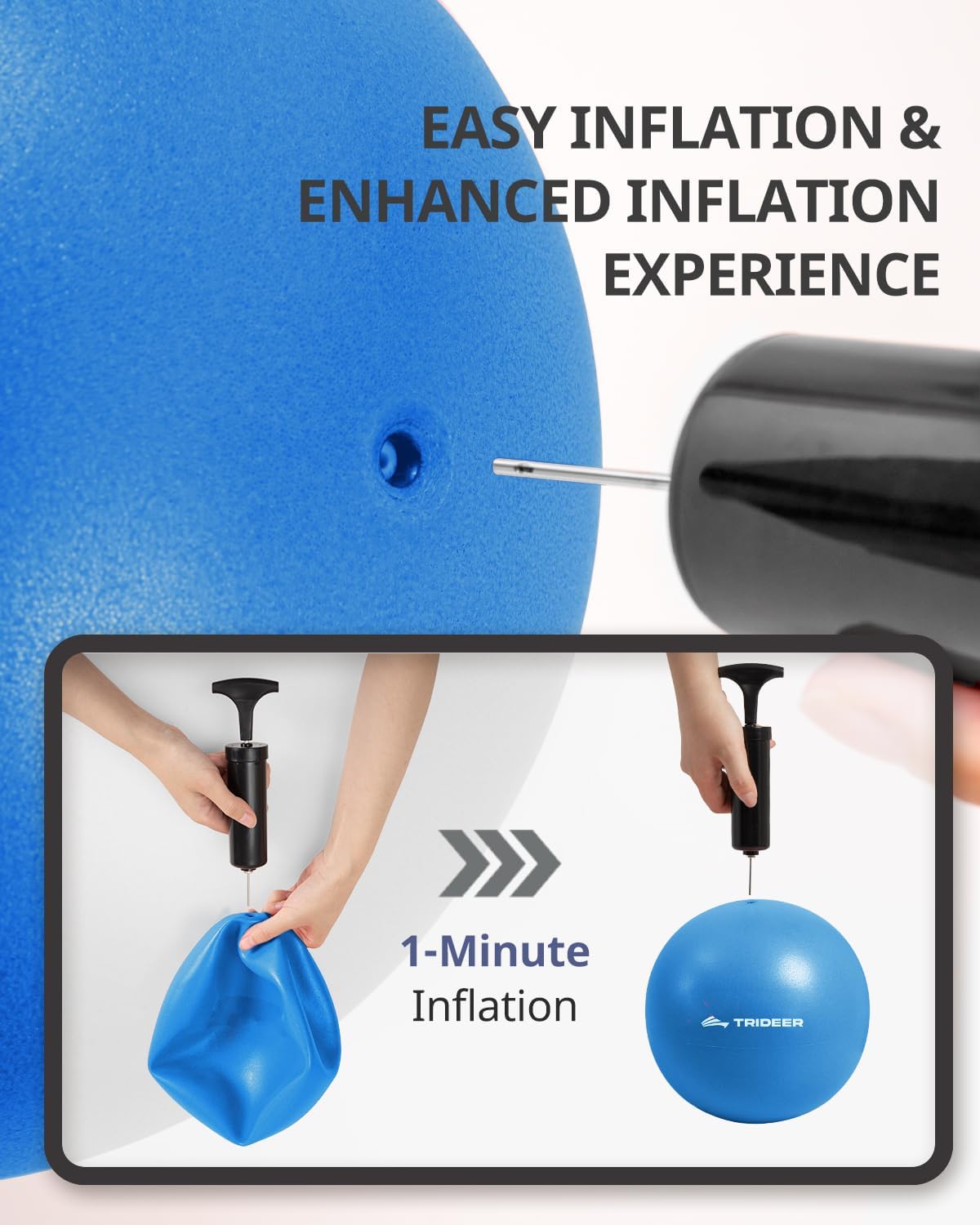 Trideer Pilates Ball - 7-8 inc – Pilates Yoga Ball recenzja i cena