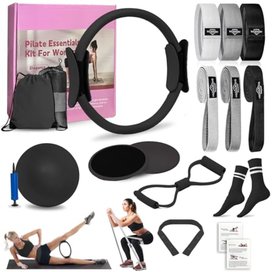 Home Pilates Kit for Women: Fa – Pilates Yoga Resistance Ring recenzja i cena