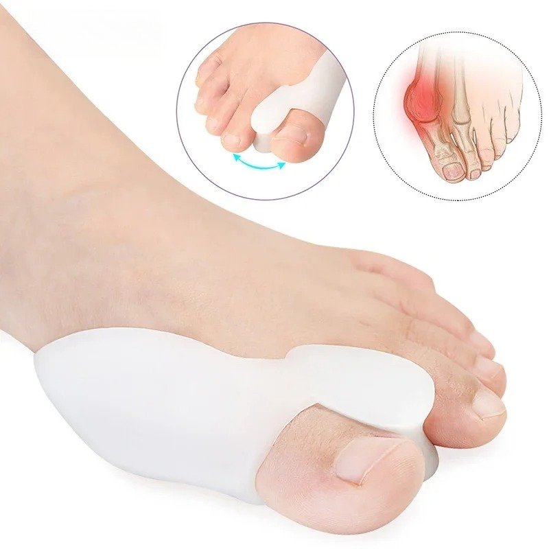 2/4/8Pcs Spacer Gel Big Bunion – Toe Separator Silicon recenzja i cena