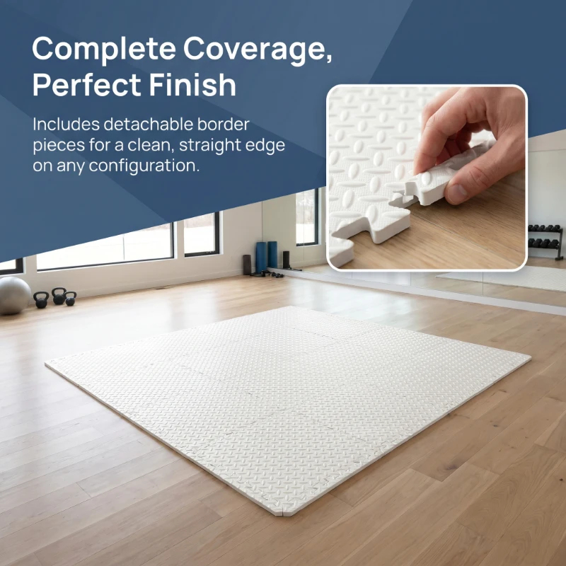 Yoga Gym Mat 14 Pcs 2cm Thick  – Pilates Yoga Matte recenzja i cena
