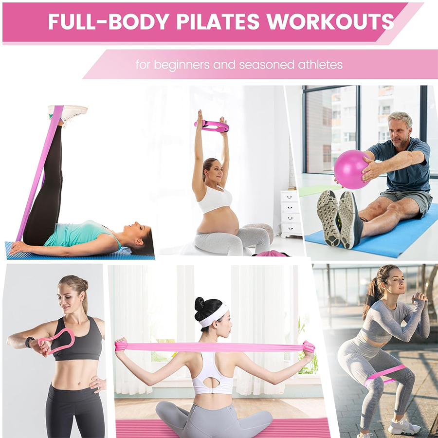 Customized LOGO 5-Piece Home G – Pilates Yoga Resistance Ring recenzja i cena