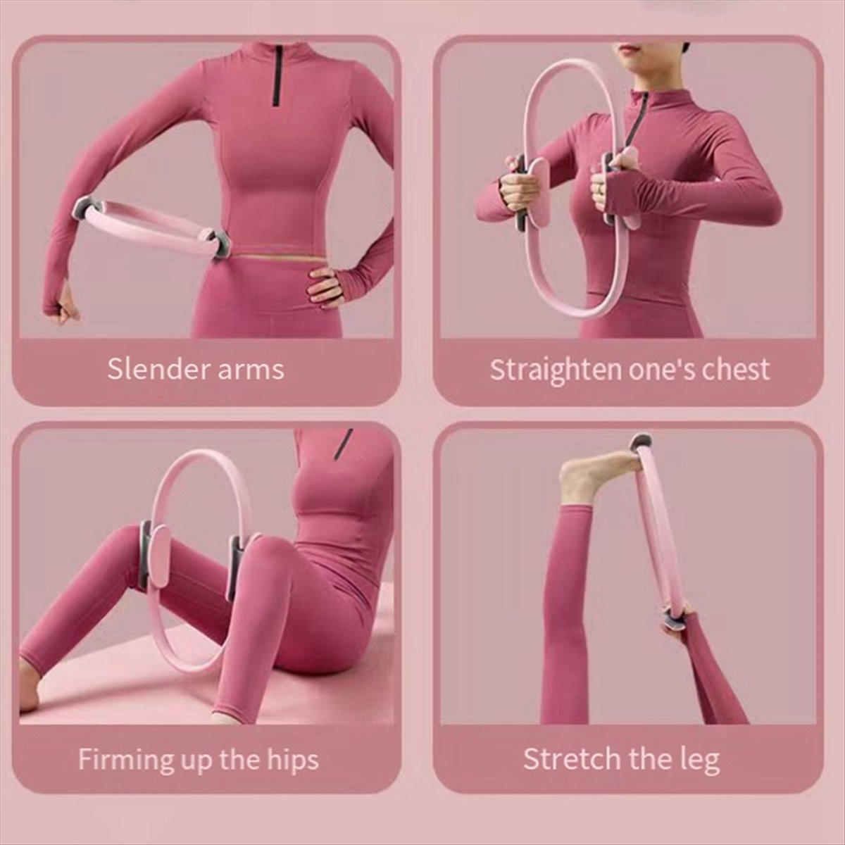 ABXY Pilates Ring Pilates Magi – Pilates Yoga Resistance Ring recenzja i cena