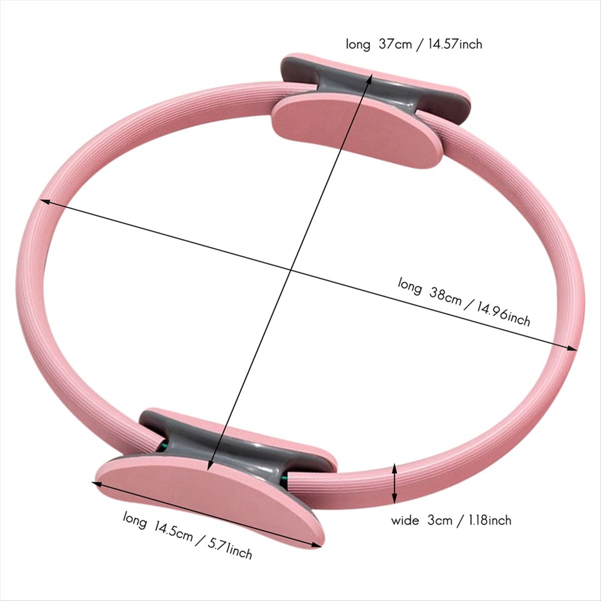 ABXY Pilates Ring Pilates Magi – Pilates Yoga Resistance Ring recenzja i cena