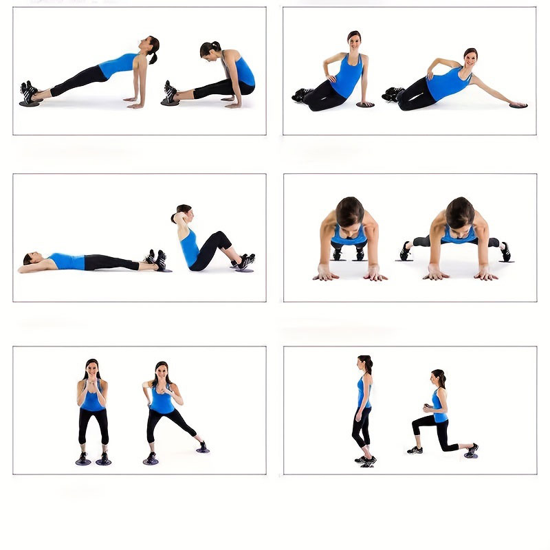 2 PC Pilates Slide Plate Yoga  – Pilates Yoga Matte recenzja i cena