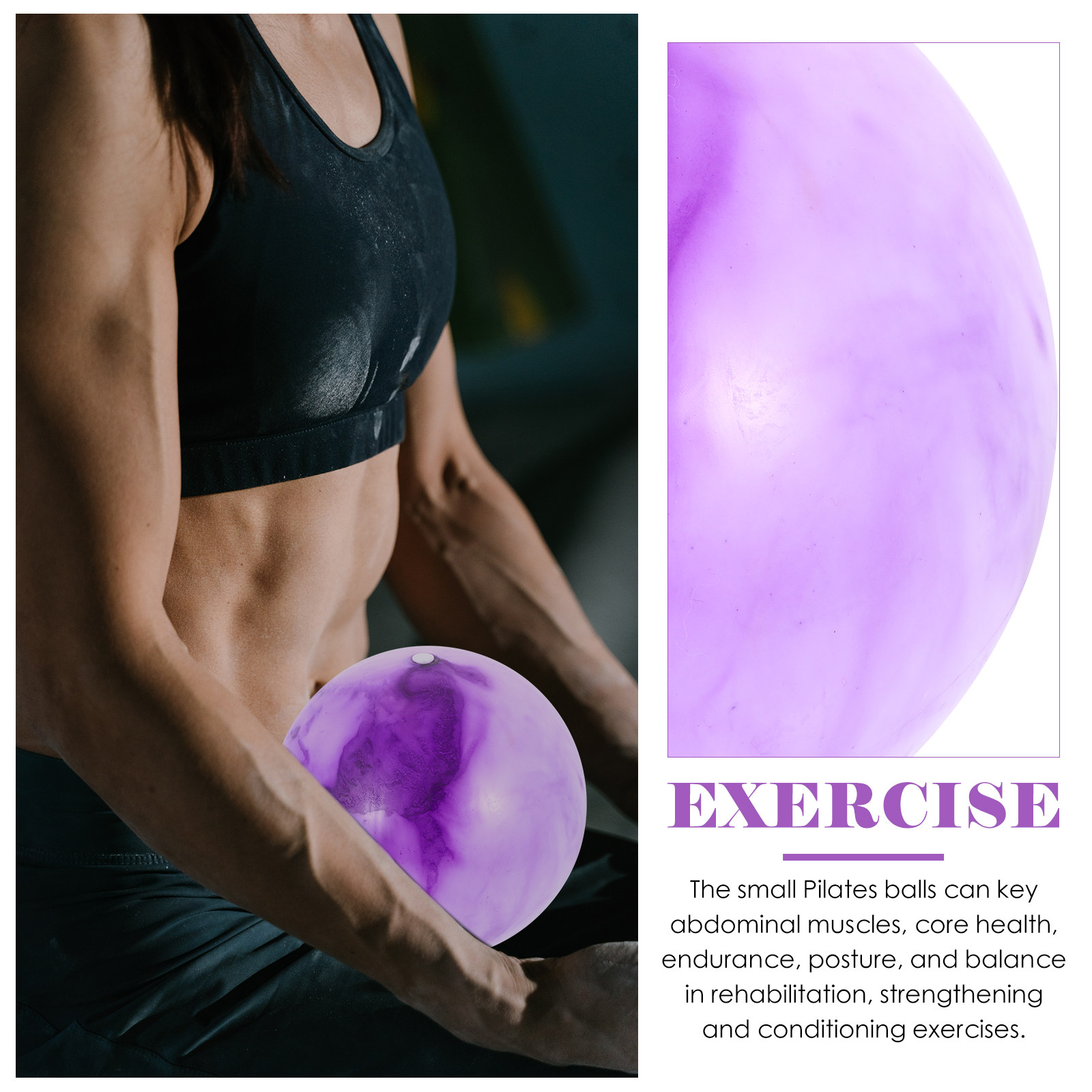 Small Yoga Ball PVC High Stren – Pilates Yoga Ball recenzja i cena