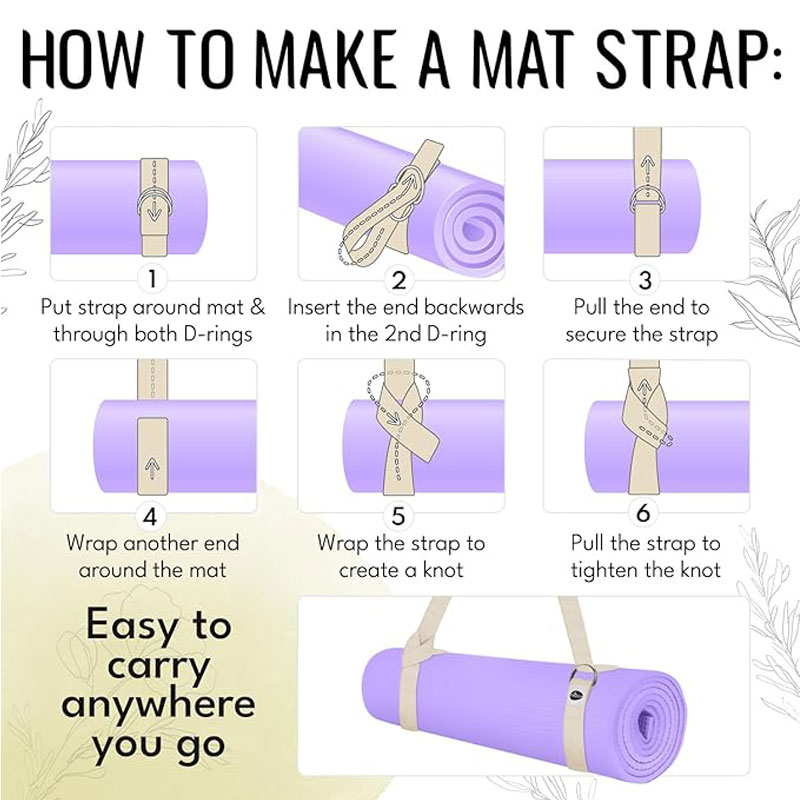 Adjustable Non Slip Strap, Sui – Pilates Yoga Matte recenzja i cena