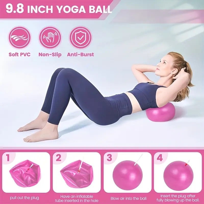 5 Piece Pilates Equipment Set  – Pilates Yoga Ball recenzja i cena