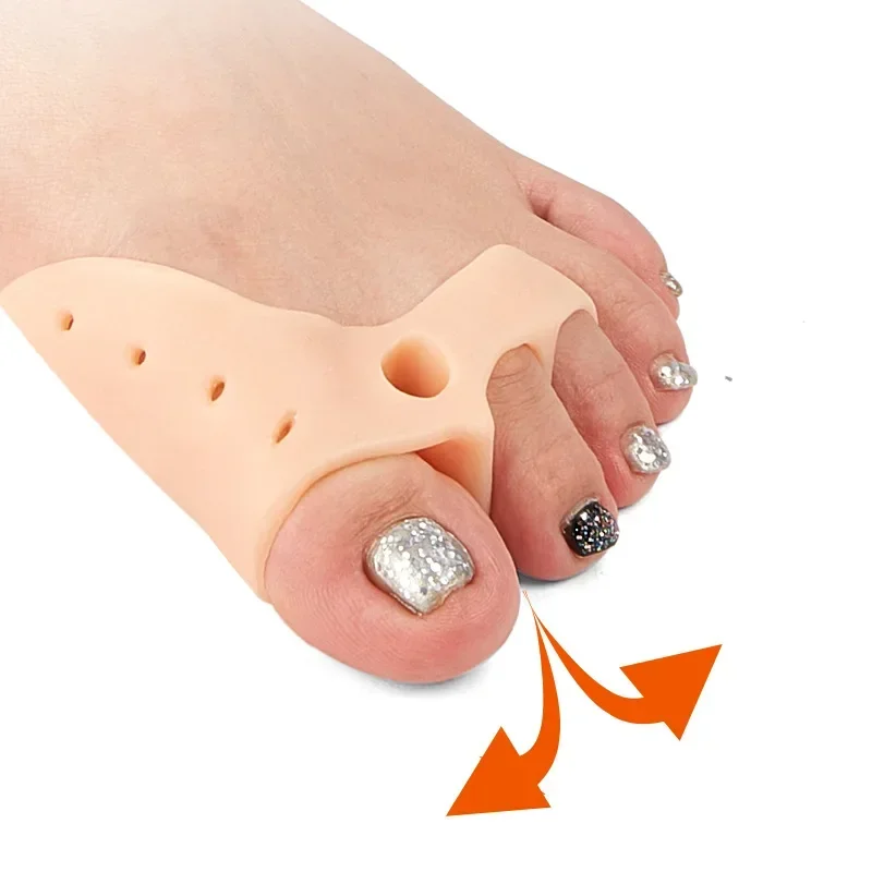 1 Pair Silicone Toe Corrector  – Toe Separator Silicon recenzja i cena