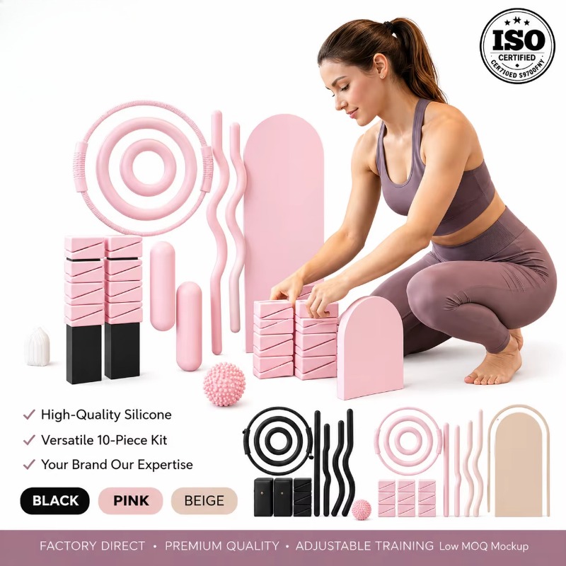 weighting bar, silicone dumbbe – Pilates And Yoga Combined recenzja i cena