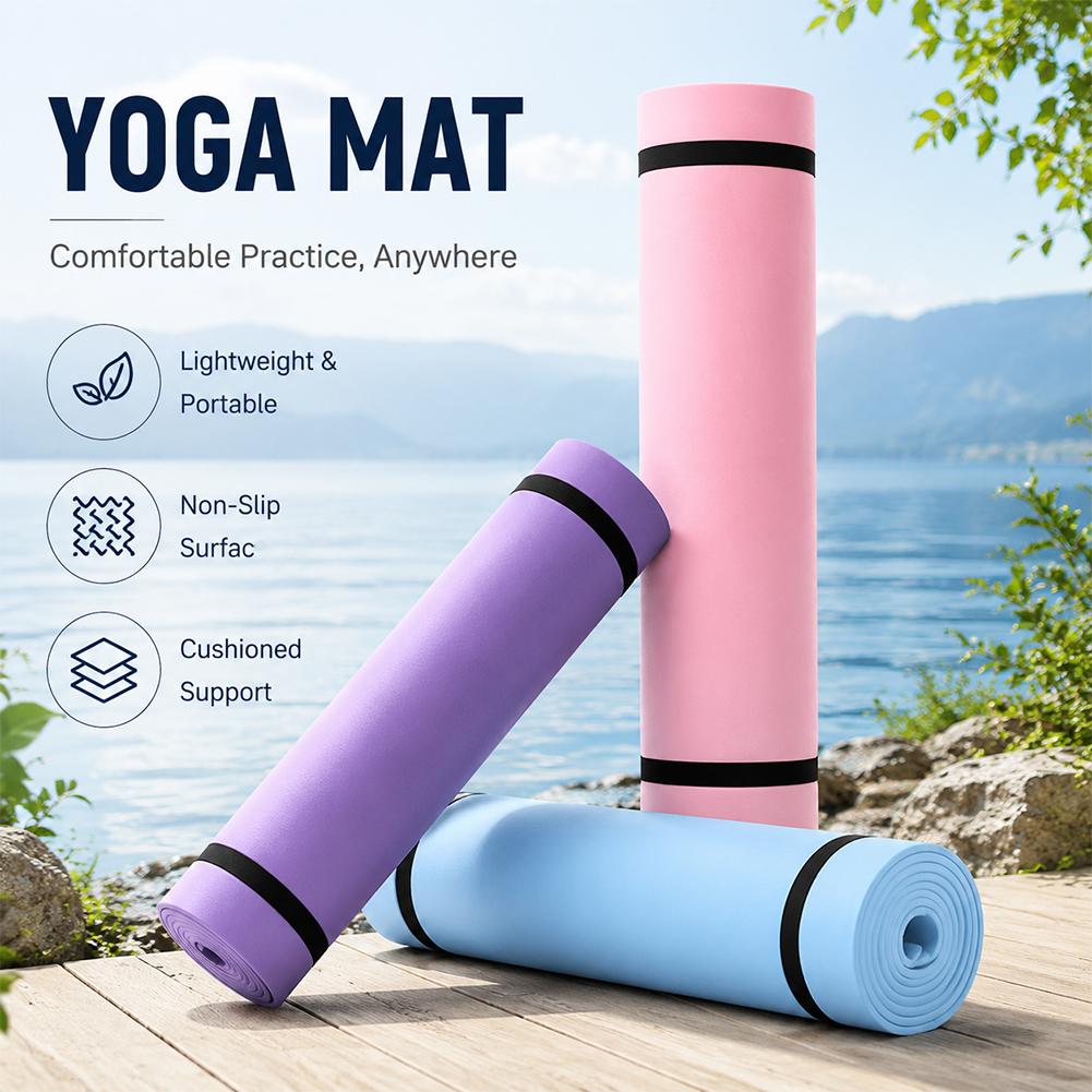 1/2Pcs Thick Yoga Mat Anti-ski – Pilates Yoga Matte recenzja i cena
