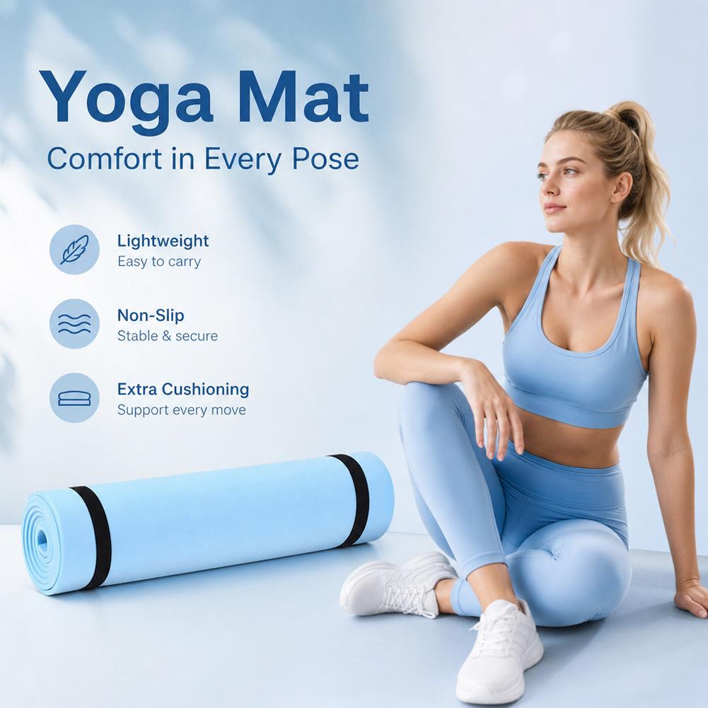 1/2Pcs Thick Yoga Mat Anti-ski – Pilates Yoga Matte recenzja i cena