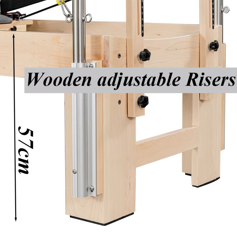 Factory  Wood Pilates Reformer – Pilates And Yoga Combined recenzja i cena