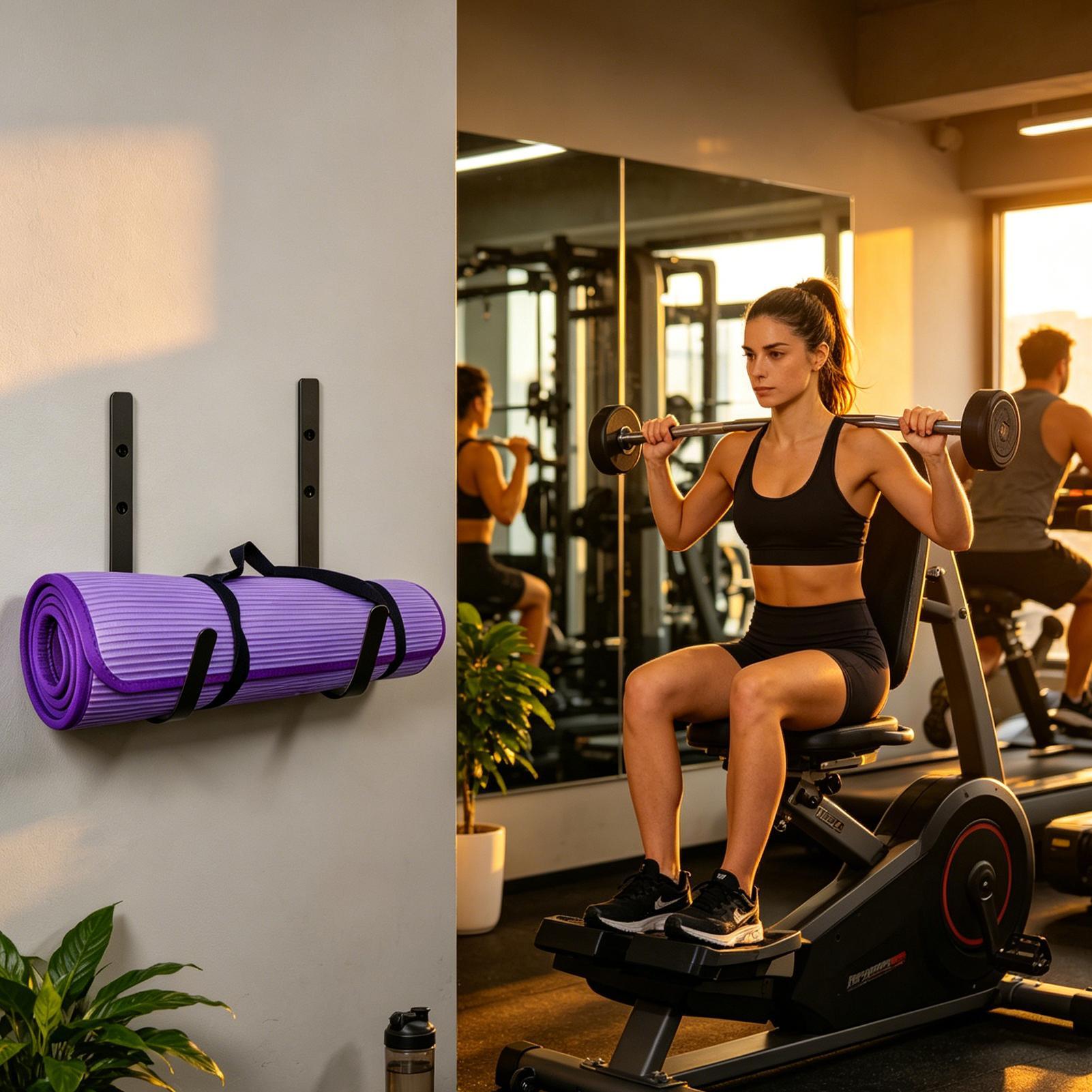 Yoga Mat Hanger Foam Roller Or – Pilates Yoga Garage recenzja i cena