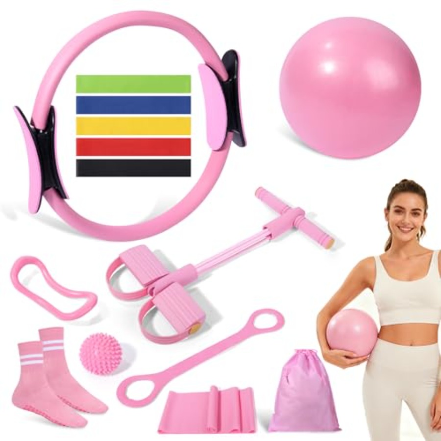 Pilates Kit 14 Pcs, Pilates Es – Pilates Yoga Resistance Ring recenzja i cena