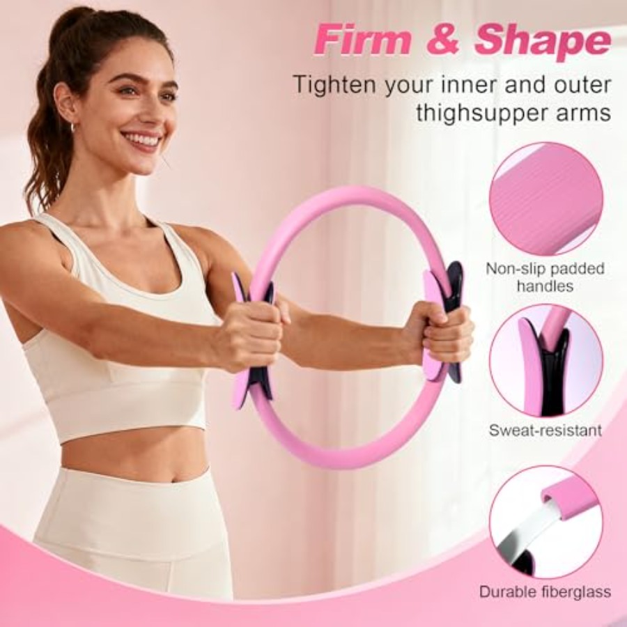Pilates Kit 14 Pcs, Pilates Es – Pilates Yoga Resistance Ring recenzja i cena