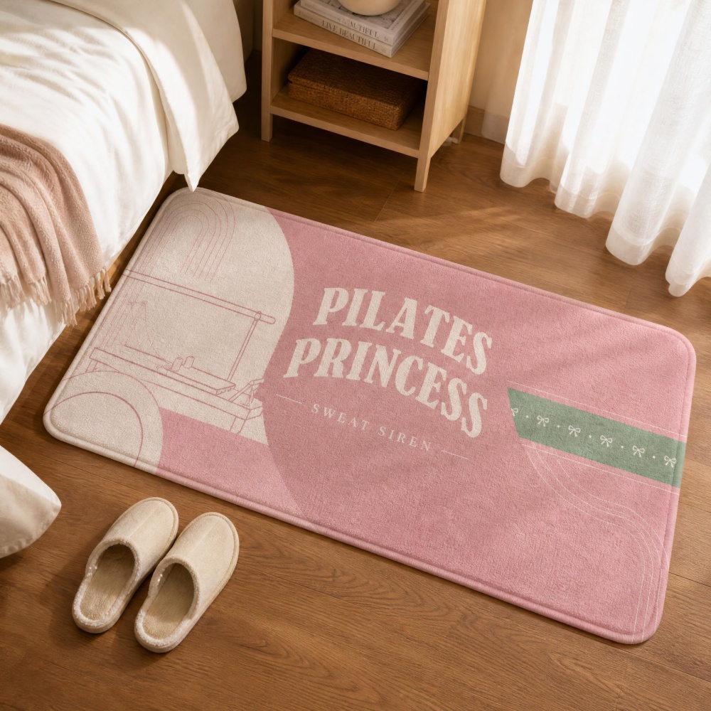 Soft Flannel Rectangular Floor – Pilates Yoga Garage recenzja i cena