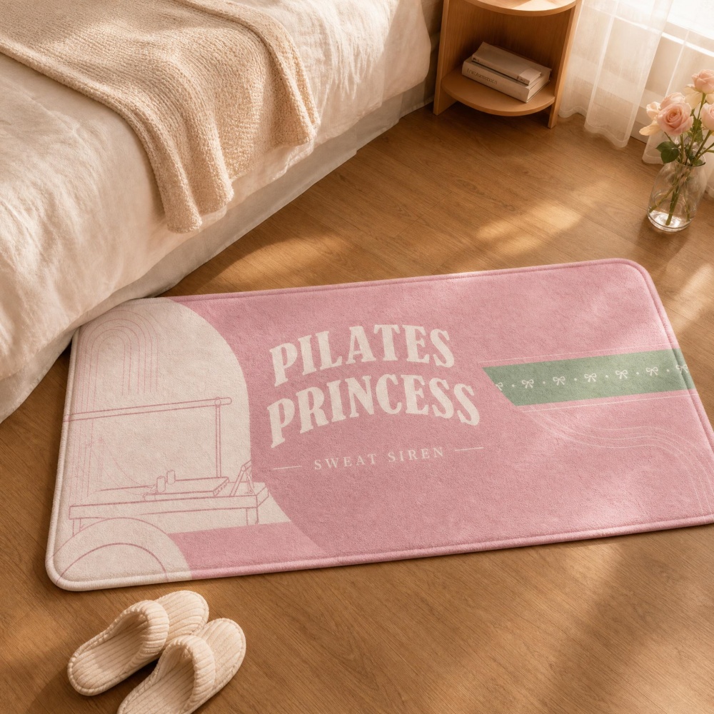 Soft Flannel Rectangular Floor – Pilates Yoga Garage recenzja i cena