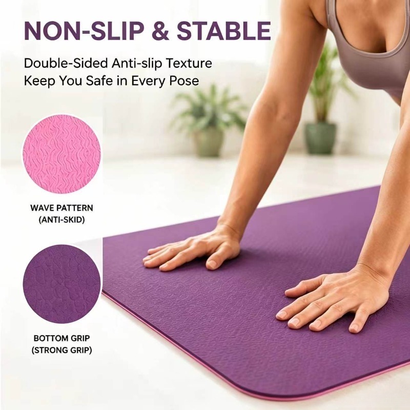 Yoga Mats Anti-slip Sport Fitn – Pilates Yoga Exercises recenzja i cena