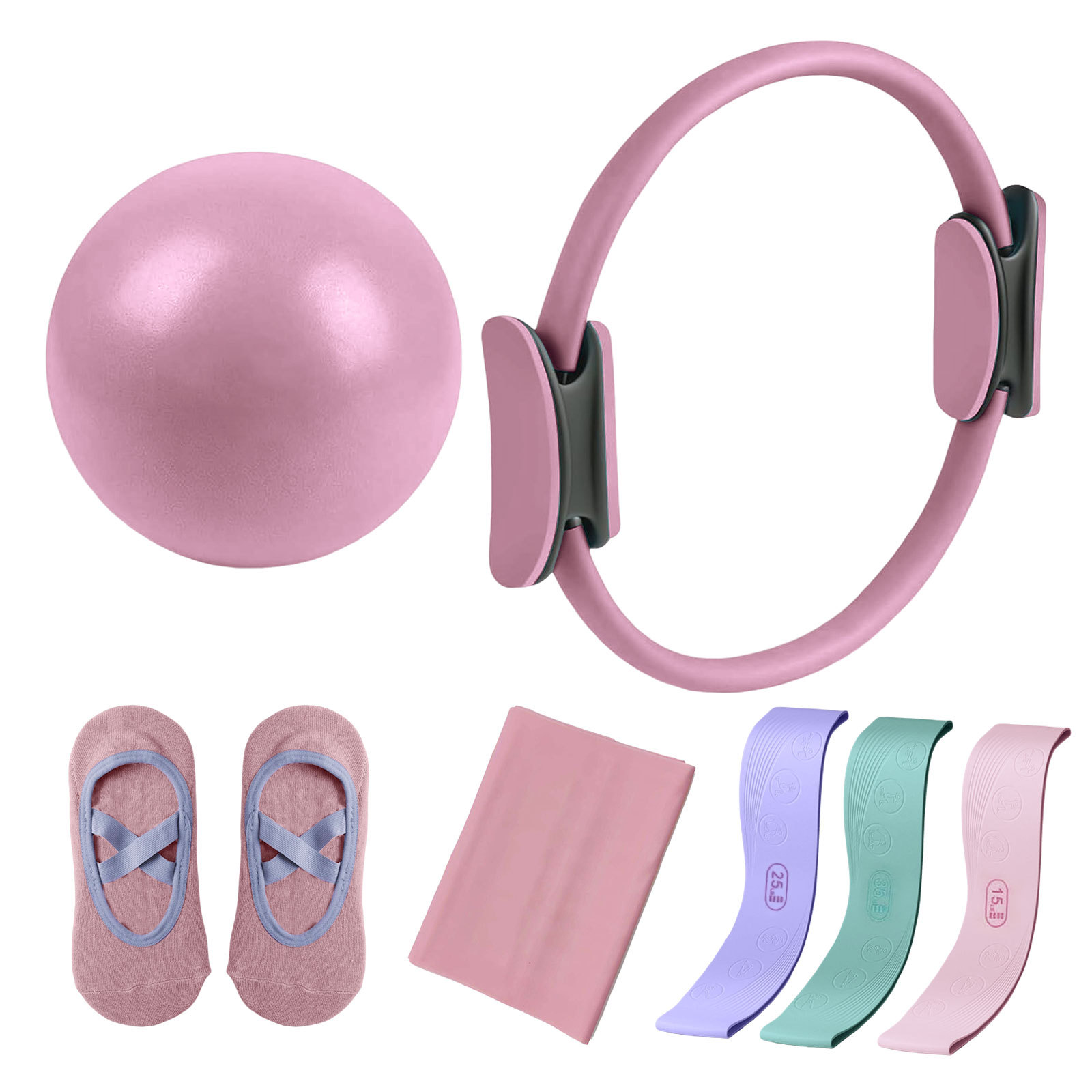 Pilates Circle Resistance Band – Pilates And Yoga Combined recenzja i cena